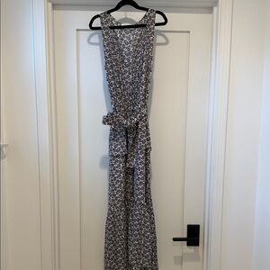 A.L.C. Black and White Silk Dress